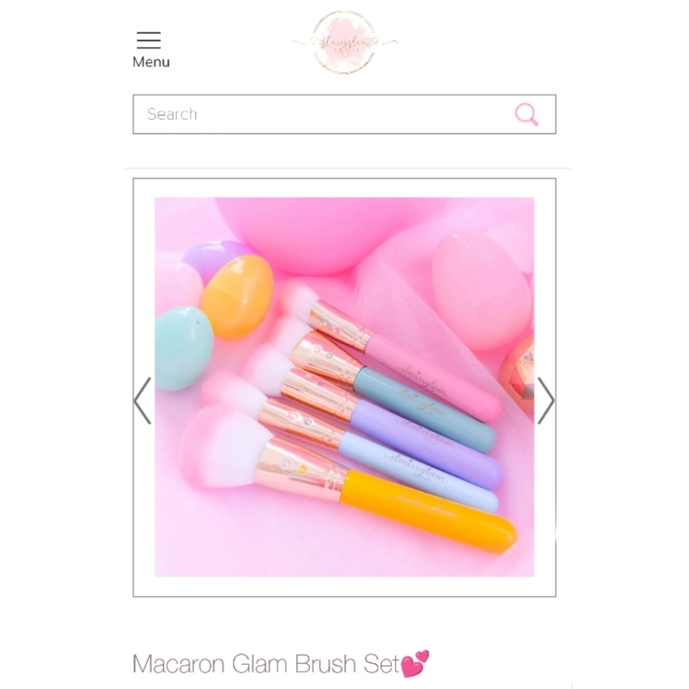 SlMissglam Macaron Glam Brush Set - Picture 4 of 12